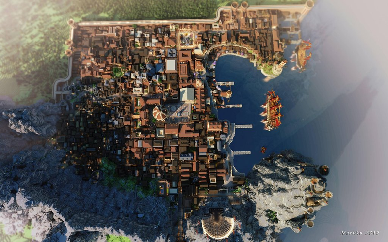 Illustration for article titled You Must See These Stunning Photos Of Game of Thrones Set In Minecraft